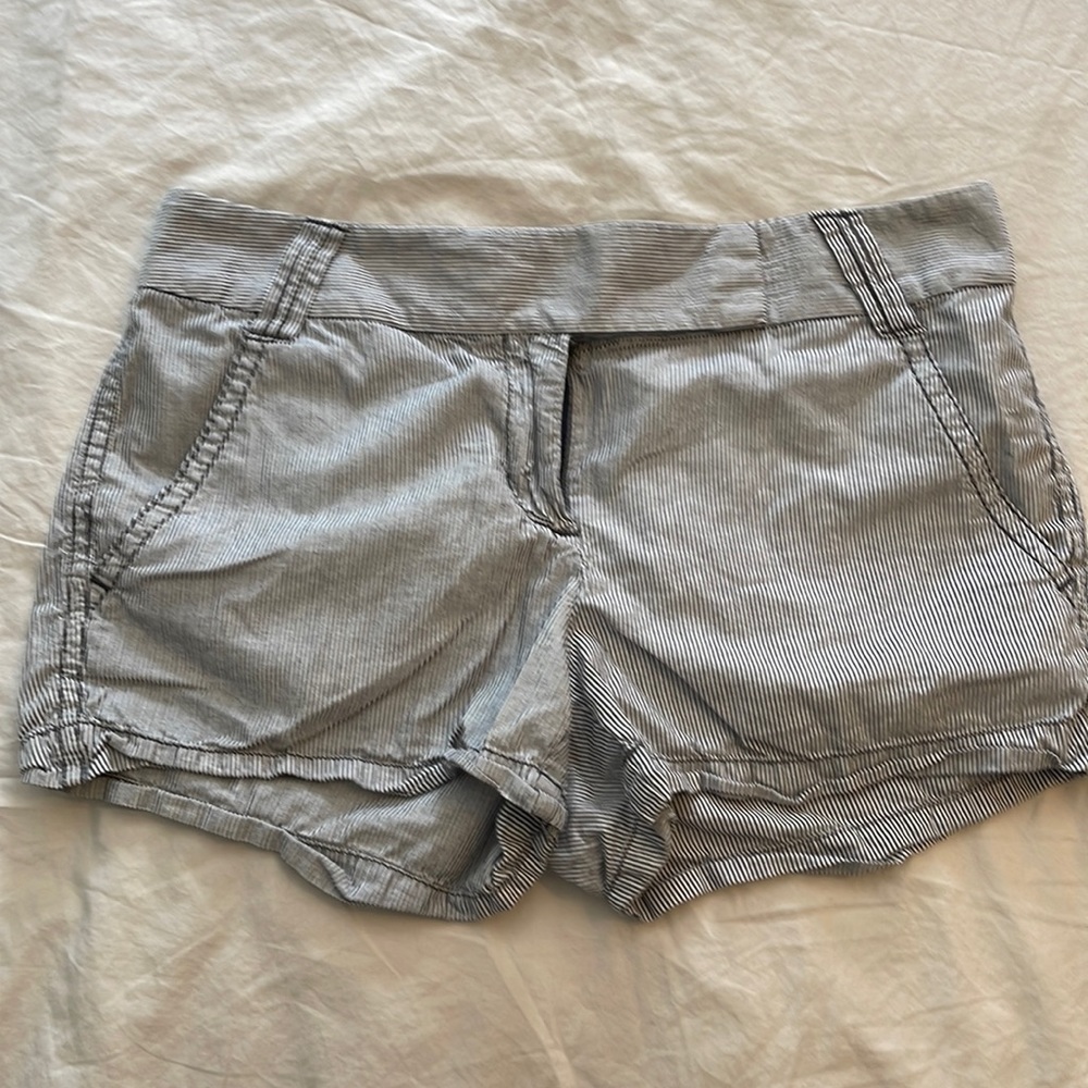 Blue and white lightweight shorts 2